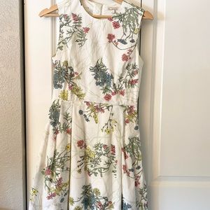 Gap cotton floral dress size 0